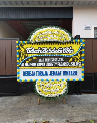 Papan Bunga Duka di Pasirdoton